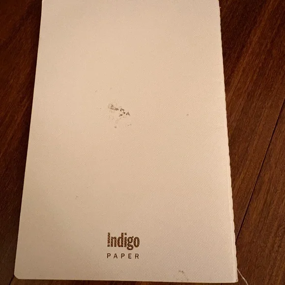 Free with Purchase Indigo Notebook - Picture 2 of 2